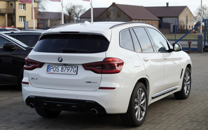 BMW X3 cena 142000 przebieg: 62618, rok produkcji 2020 z Ciężkowice małe 781